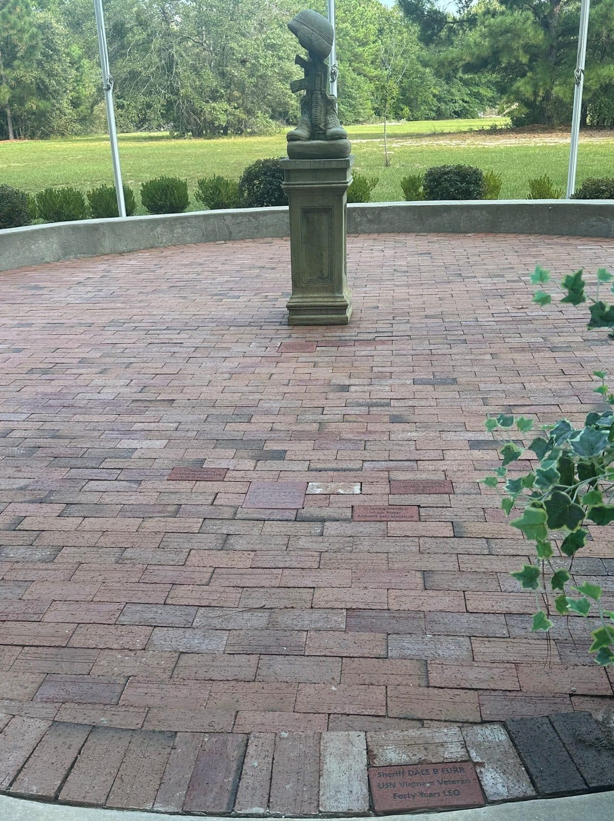 Engraved memorial bricks at Richmond County Hospice, photo 4