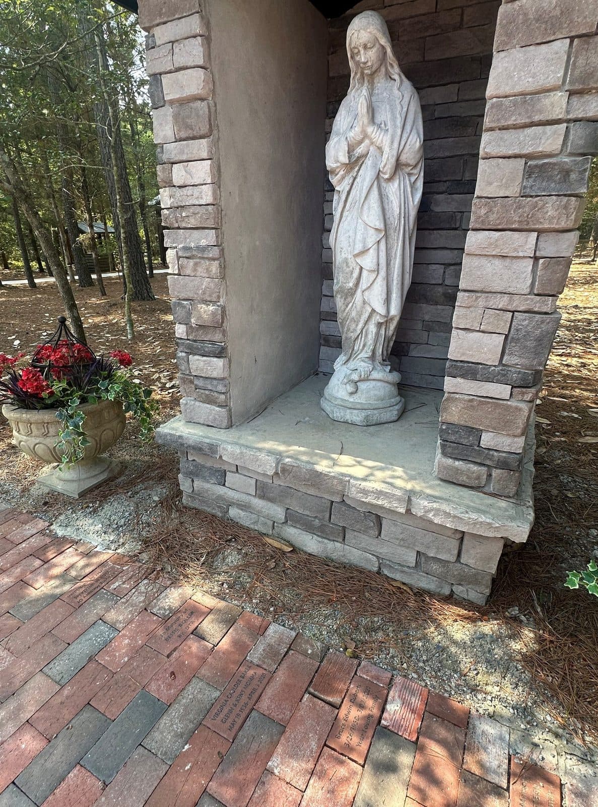 Engraved memorial bricks at Richmond County Hospice, photo 5