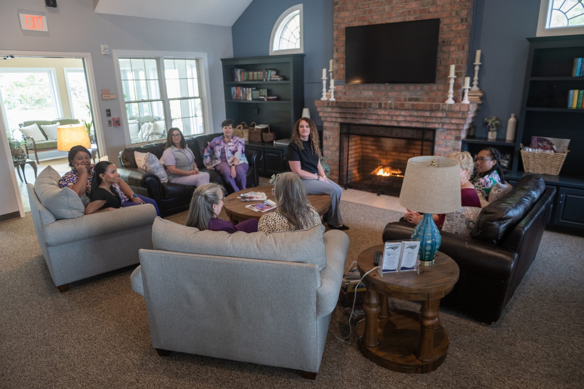 A Richmond County Hospice grief support group