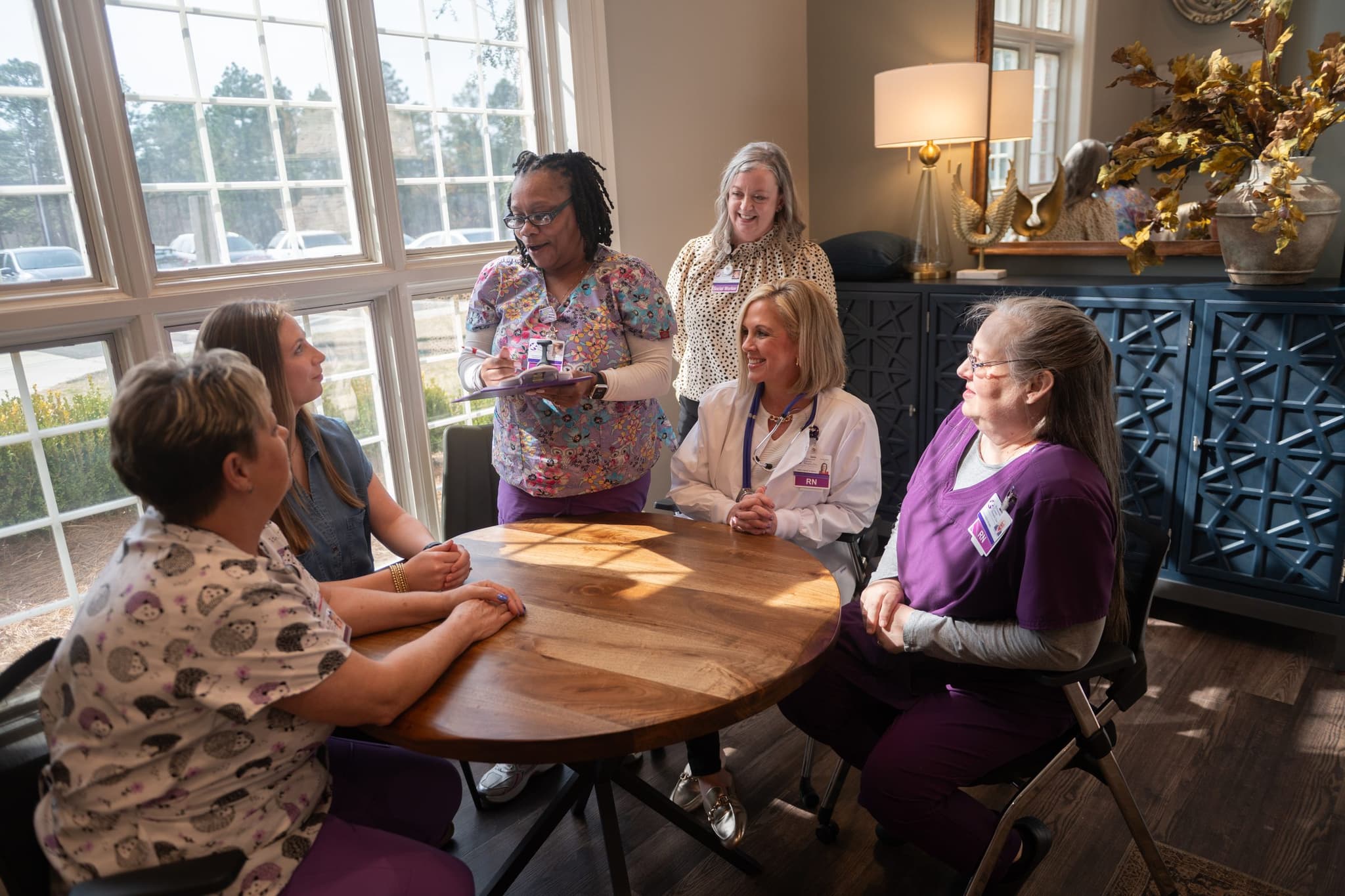 The Richmond County Hospice team
